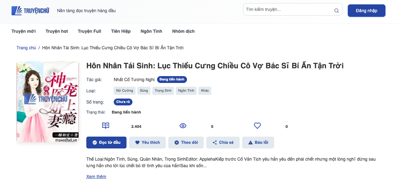 Hôn Nhân Tái Sinh: Lục Thiếu Cưng Chiều Vợ Tận Trời