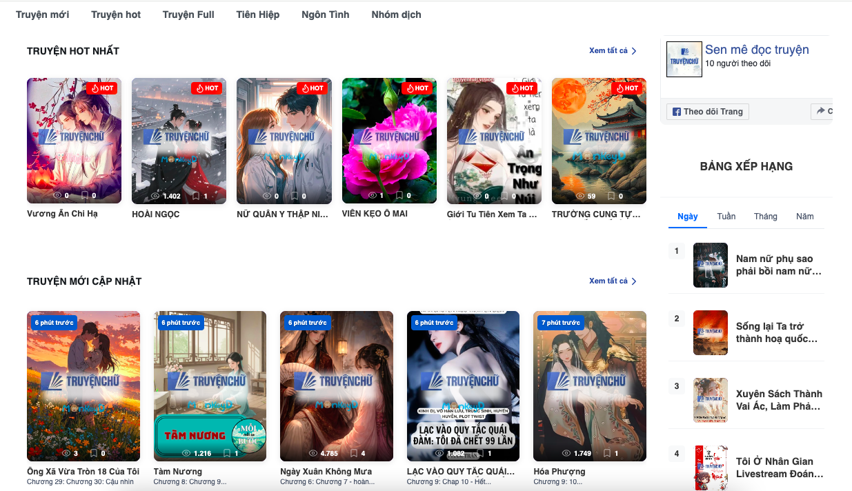 Truyenchu Platform